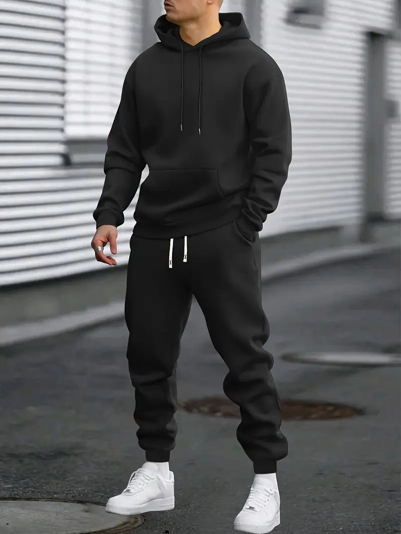 Men’s Hoodie and Jogger Tracksuit Set