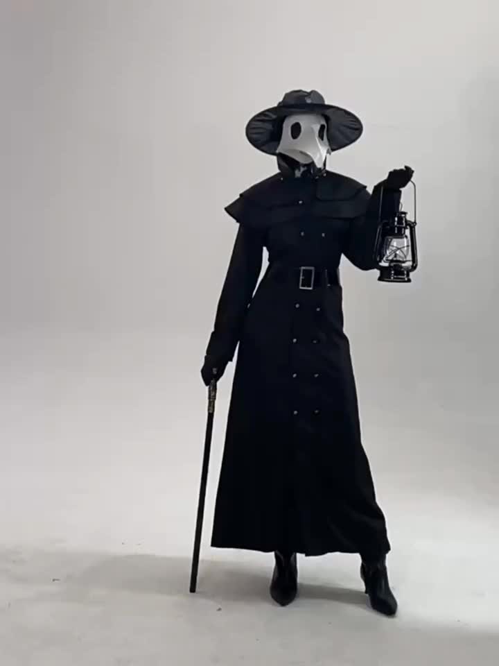 Men’s Halloween Plague Doctor Costume