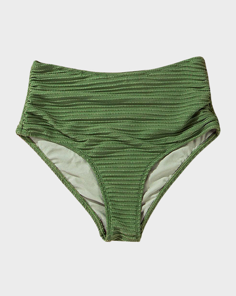 Women's Ribbed High Waist Bikini