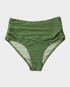 Women's Ribbed High Waist Bikini