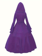 Women’s Halloween Hooded Witch Dress