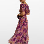 Women Off Shoulder Elegant Midi Dress