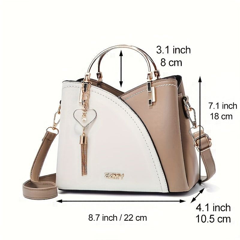 Women’s Structured Handbag With Shoulder Strap