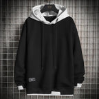 Men's Pullover Hoodie With Drawstring Hood