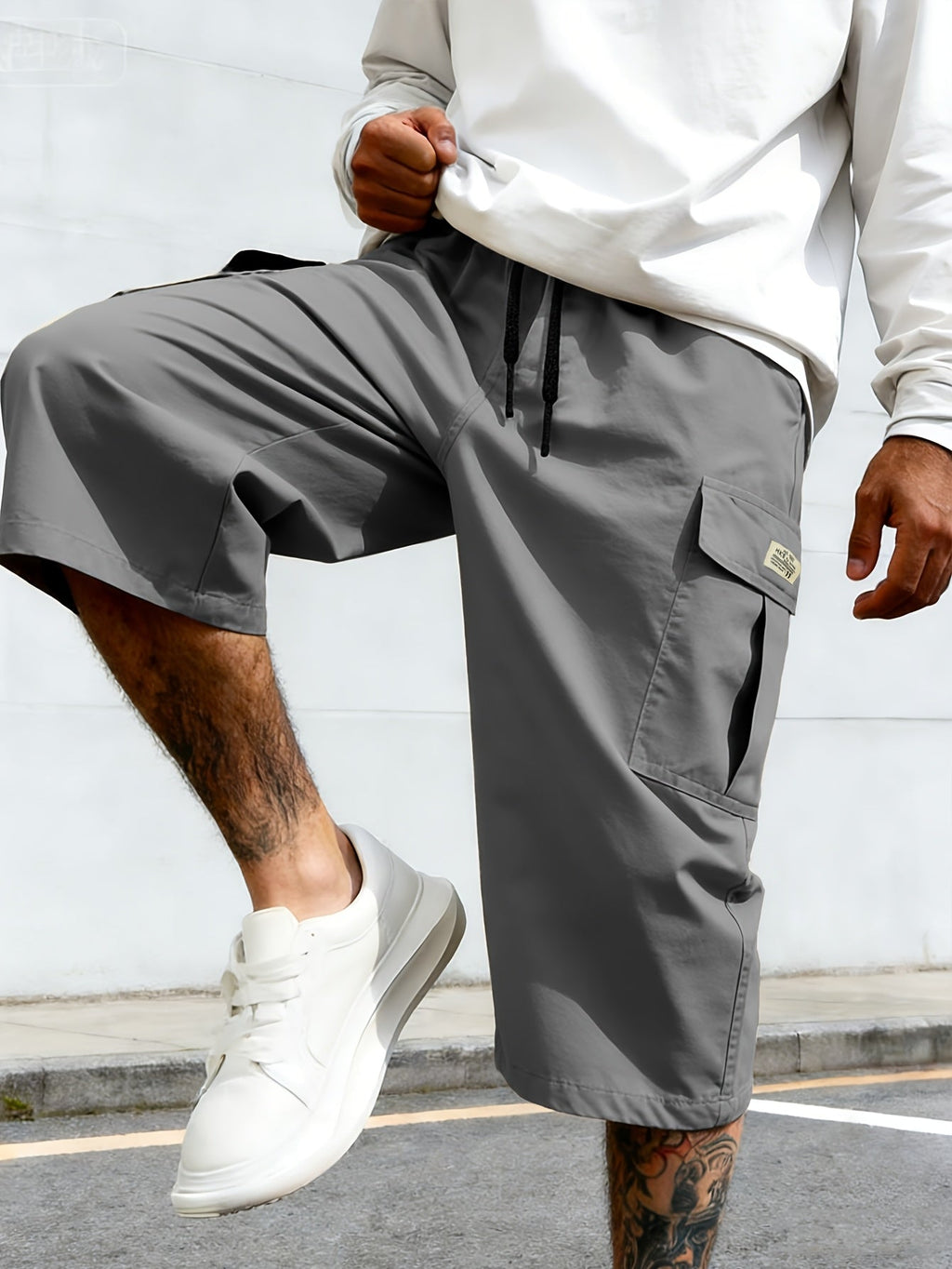 Men’s Relaxed Fit Cargo Utility Shorts