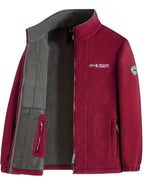 Men’s Full-Zip Stand Collar Jacket