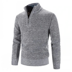 Men’s Textured Quarter-Zip Sweater