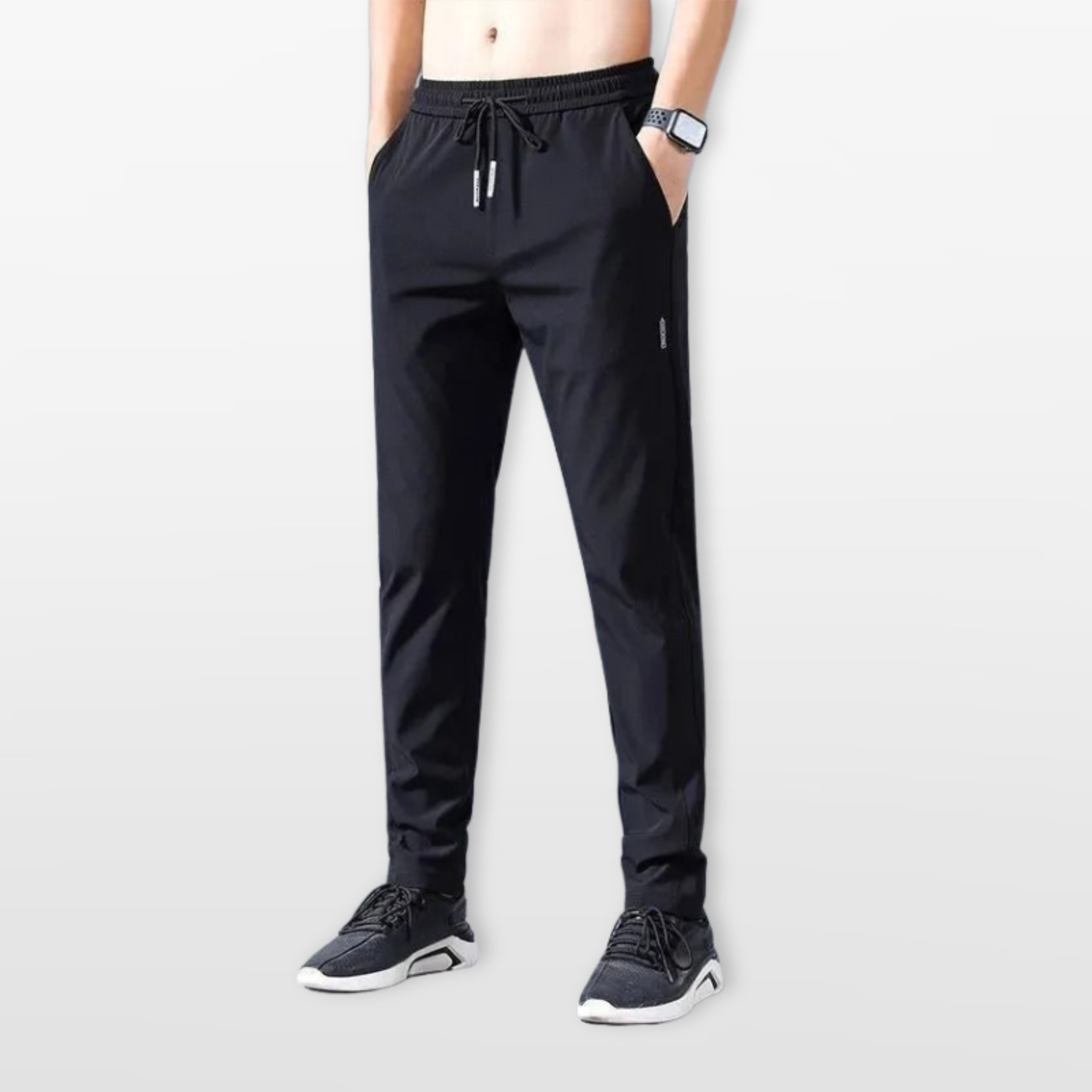 Men’s Casual Trousers Slim Tapered Fit