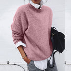 Women’s Relaxed Crew-Neck Sweater