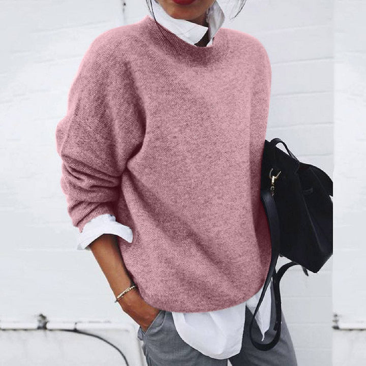 Women’s Relaxed Crew-Neck Sweater