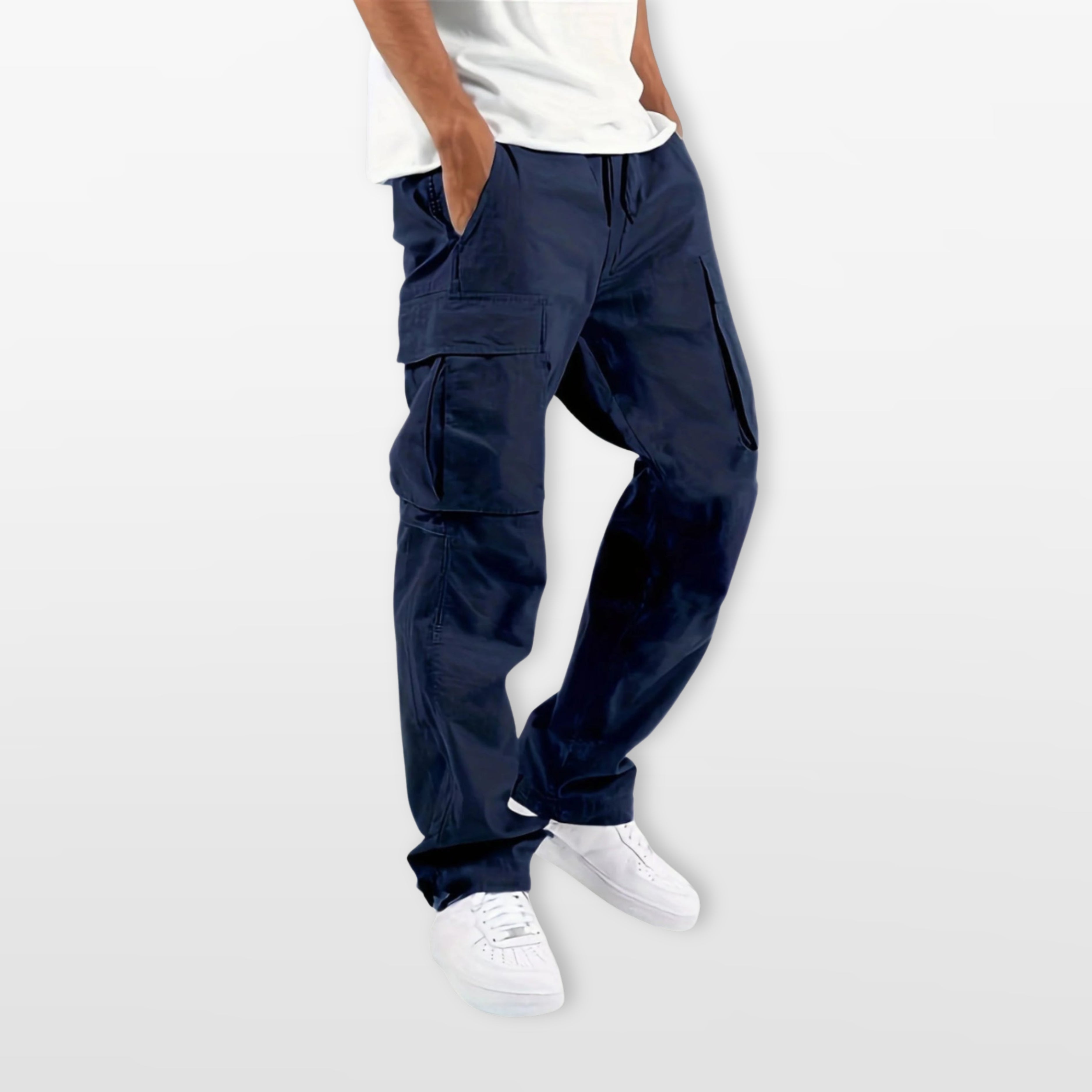 Men Relaxed Fit Cargo Pants