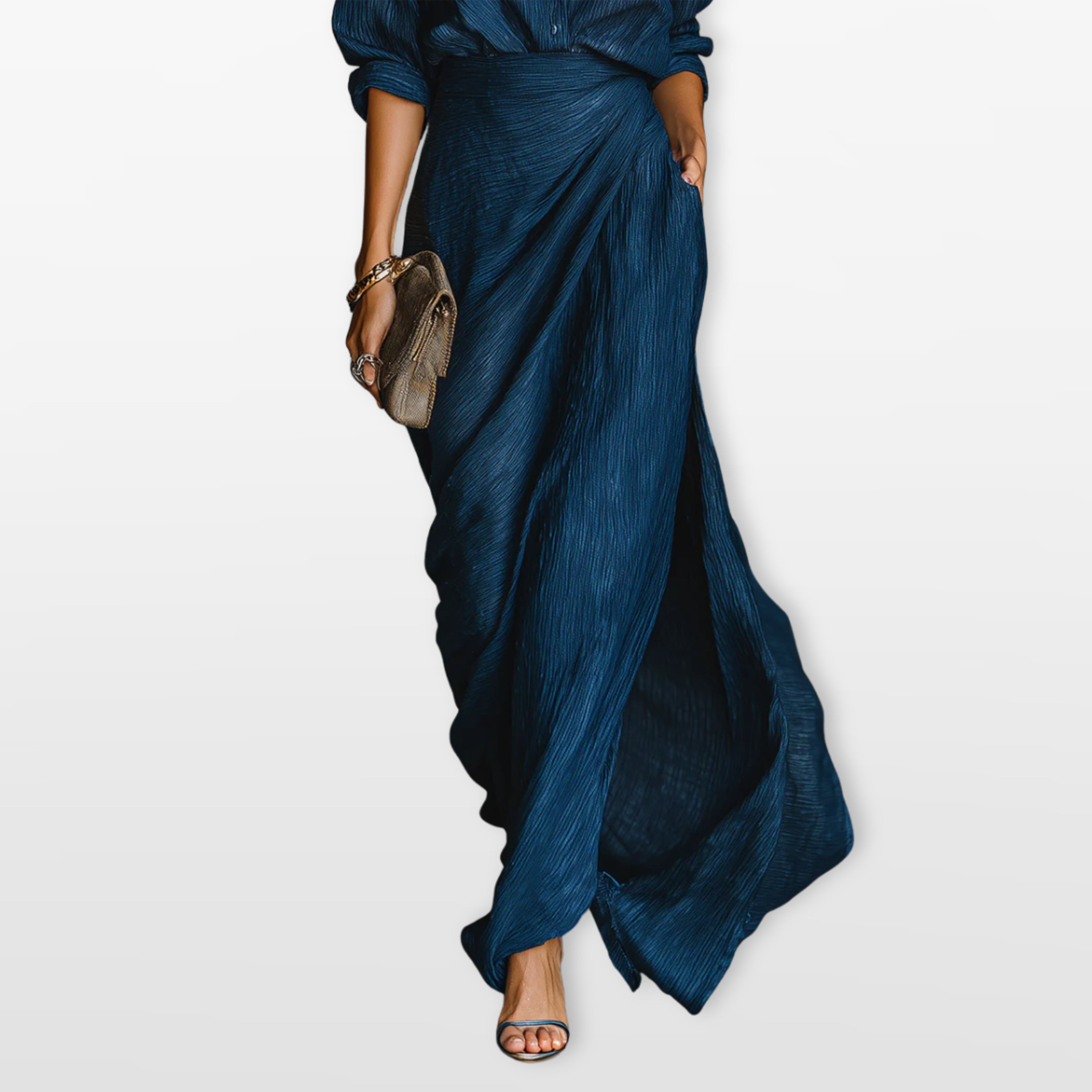 Women’s Elegant Shirt And Skirt Set