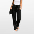 Women’s Wide Leg Pants Drawstring Waist Loose