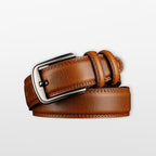 Men’s Leather Belt Classic Casual Buckle