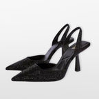 Women’s Slingback Heels Rhinestone Pumps
