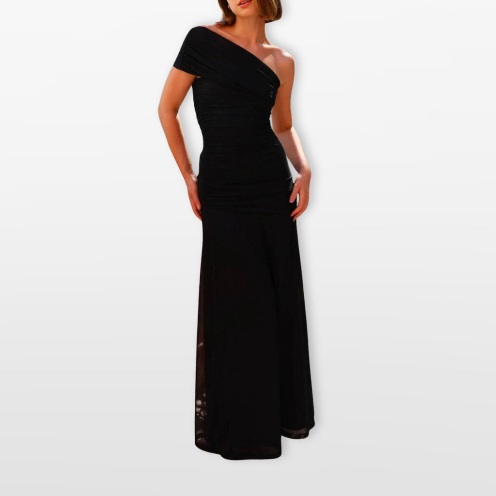 Women’s One Shoulder Maxi Dress Elegant
