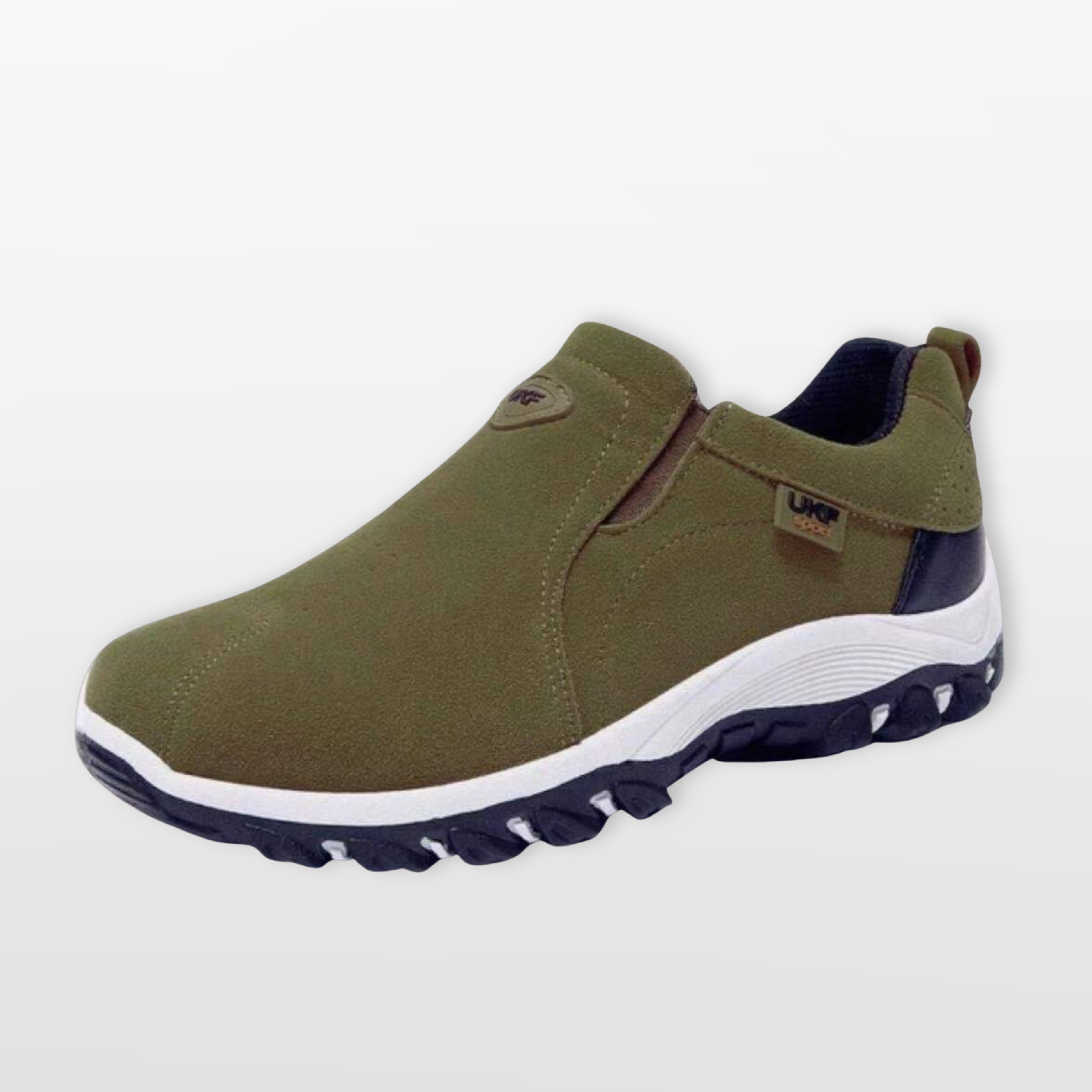 Men’s Slip On Walking Shoes Cushioned Grip
