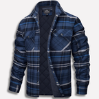 Men’s Plaid Shirt Jacket