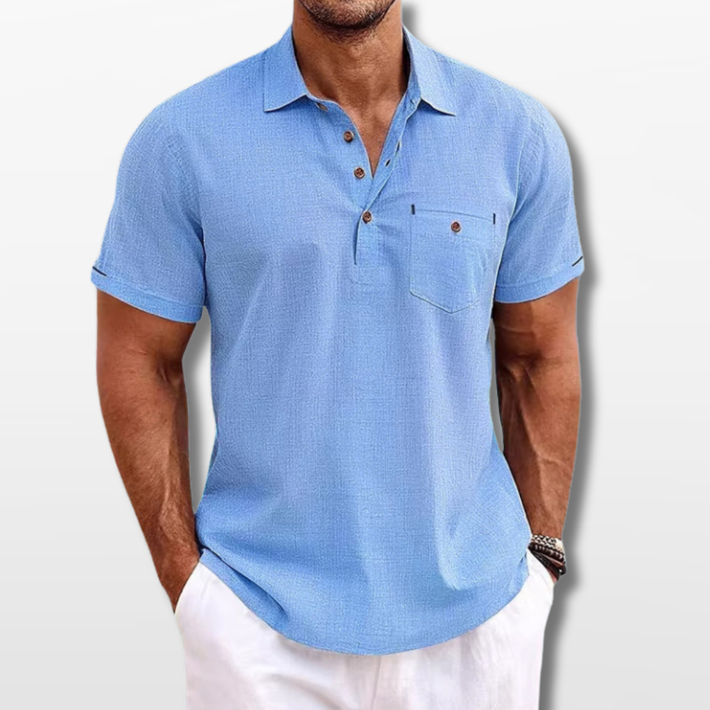 Men’s Modern Casual Polo Shirt