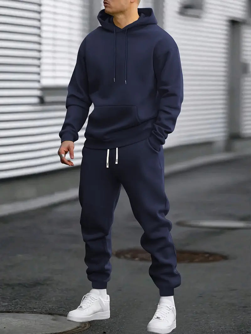 Men’s Hoodie and Jogger Tracksuit Set