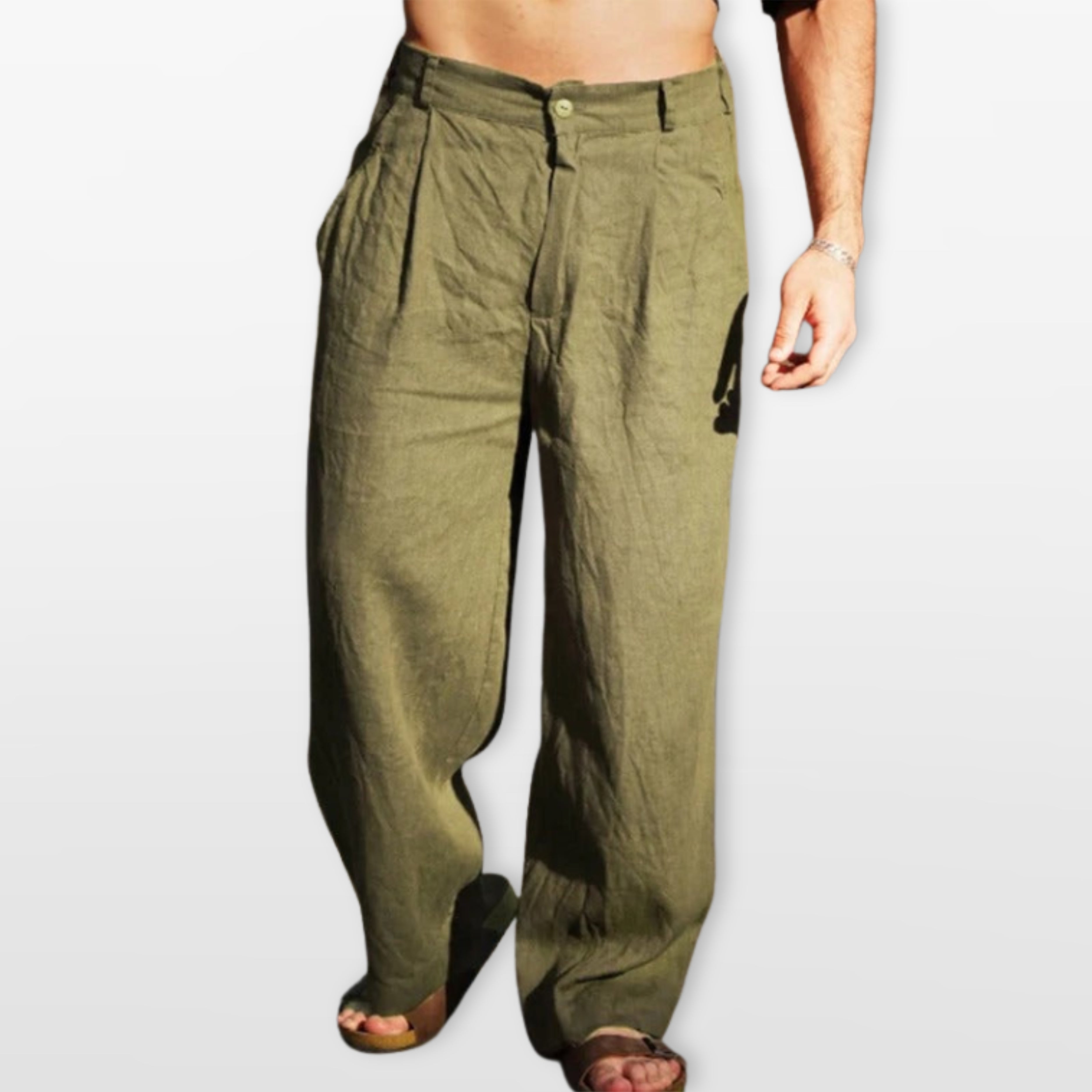 Men’s Wide Leg Pants Relaxed Fit