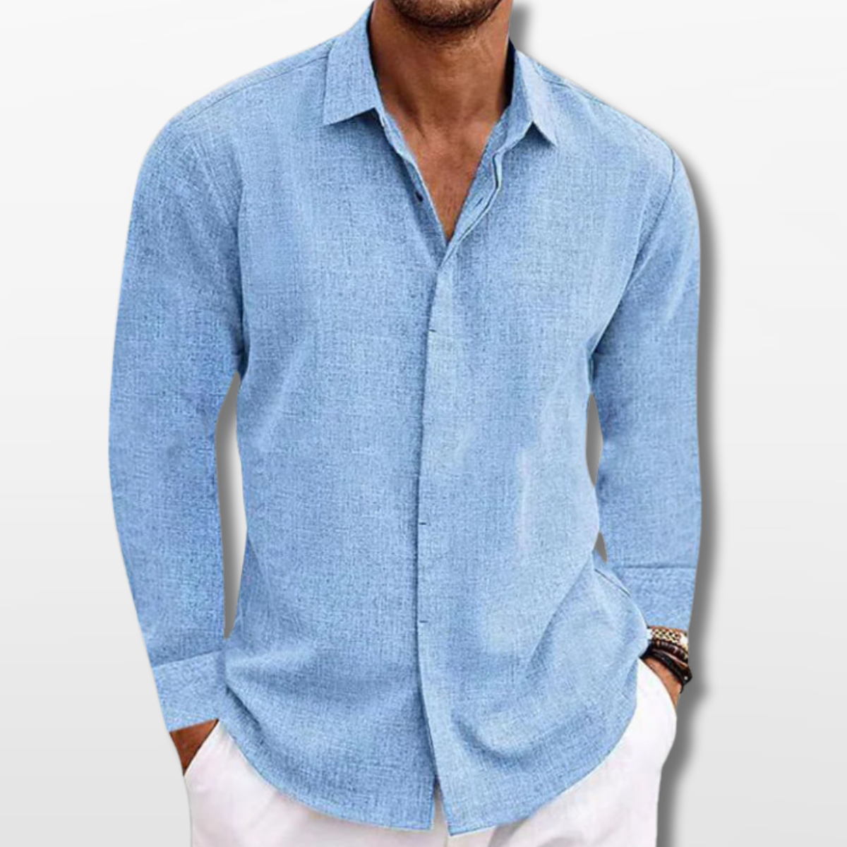 Men’s Casual Button Up Shirt