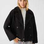 Women’s Cropped Double-Breasted Blazer