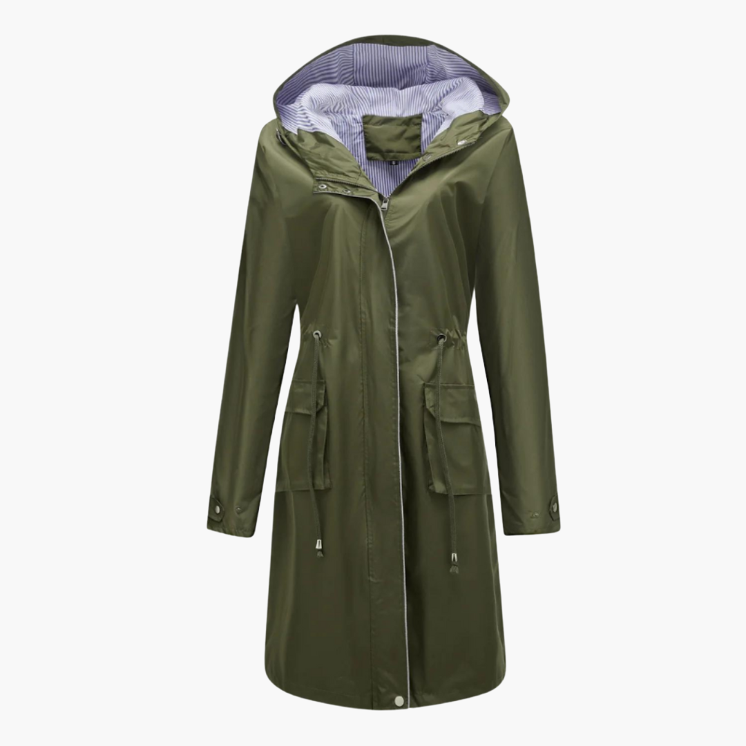 Women’s Hooded Longline Jacket