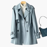 Women’s Double-Breasted Trench Coat
