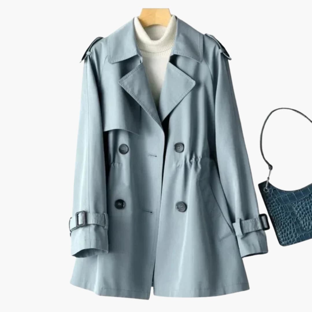 Women’s Double-Breasted Trench Coat