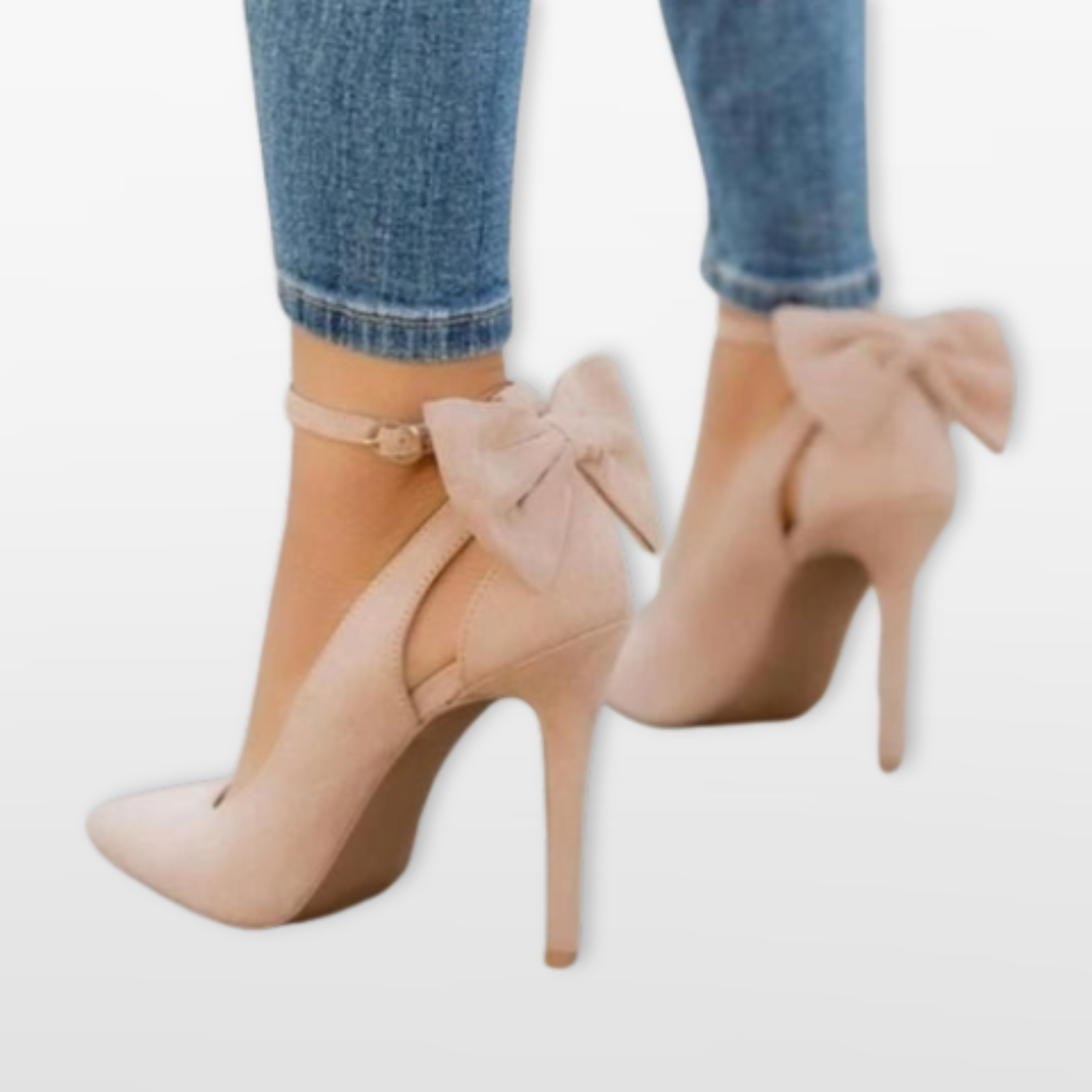 Women’s Bow Heels Pointed Toe Pumps