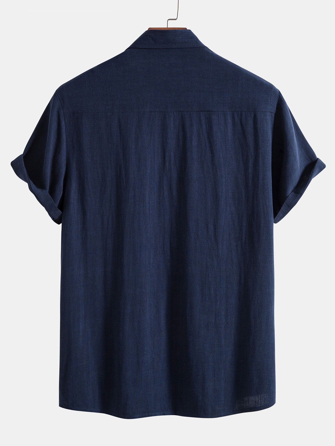 Men’s Casual Short Sleeve Shirt and Pants Set