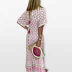 Women’s Boho Maxi Dress Printed Flowing