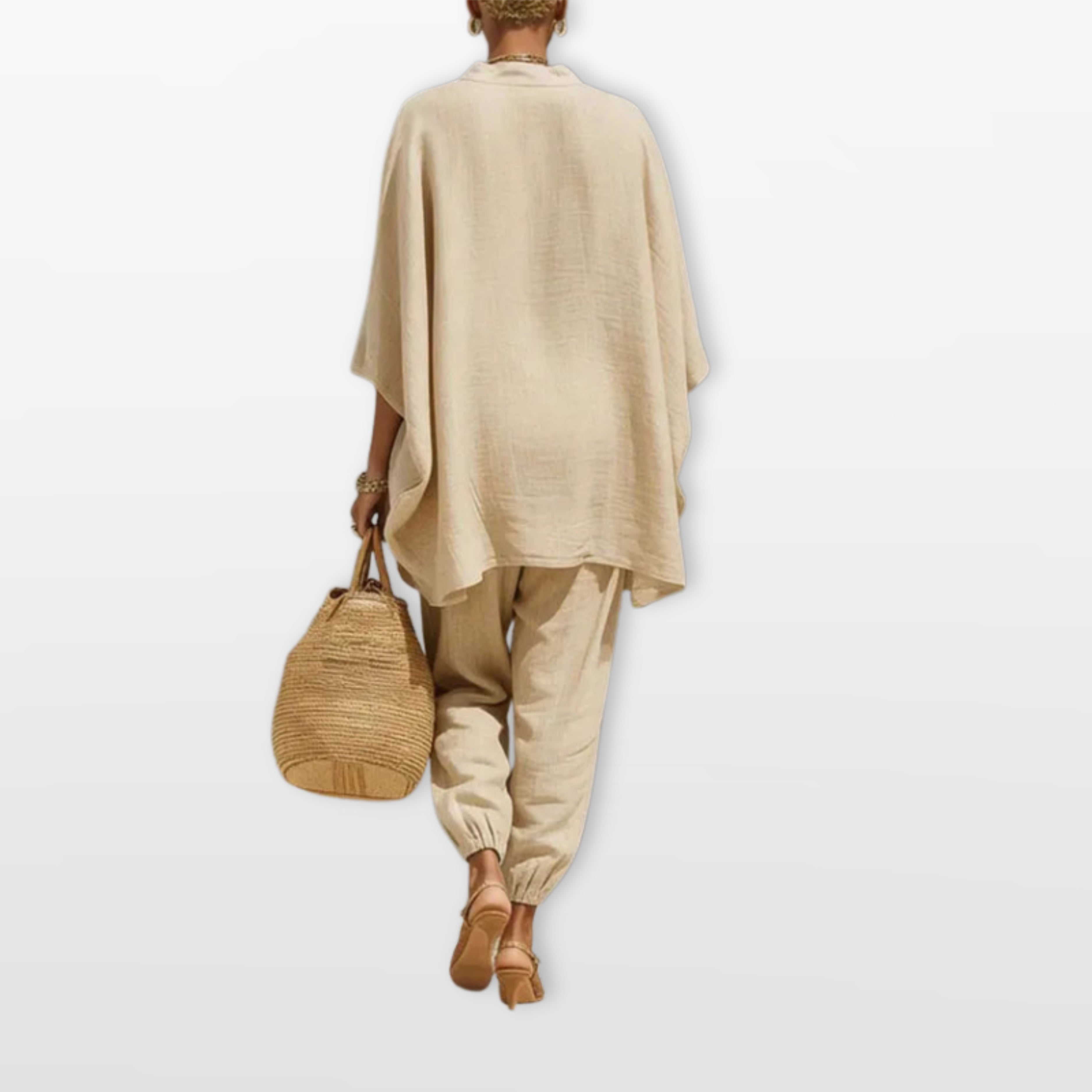 Women’s Two Piece Set Oversized Tunic
