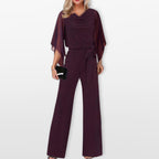 Women’s Elegant Wide Leg Jumpsuit