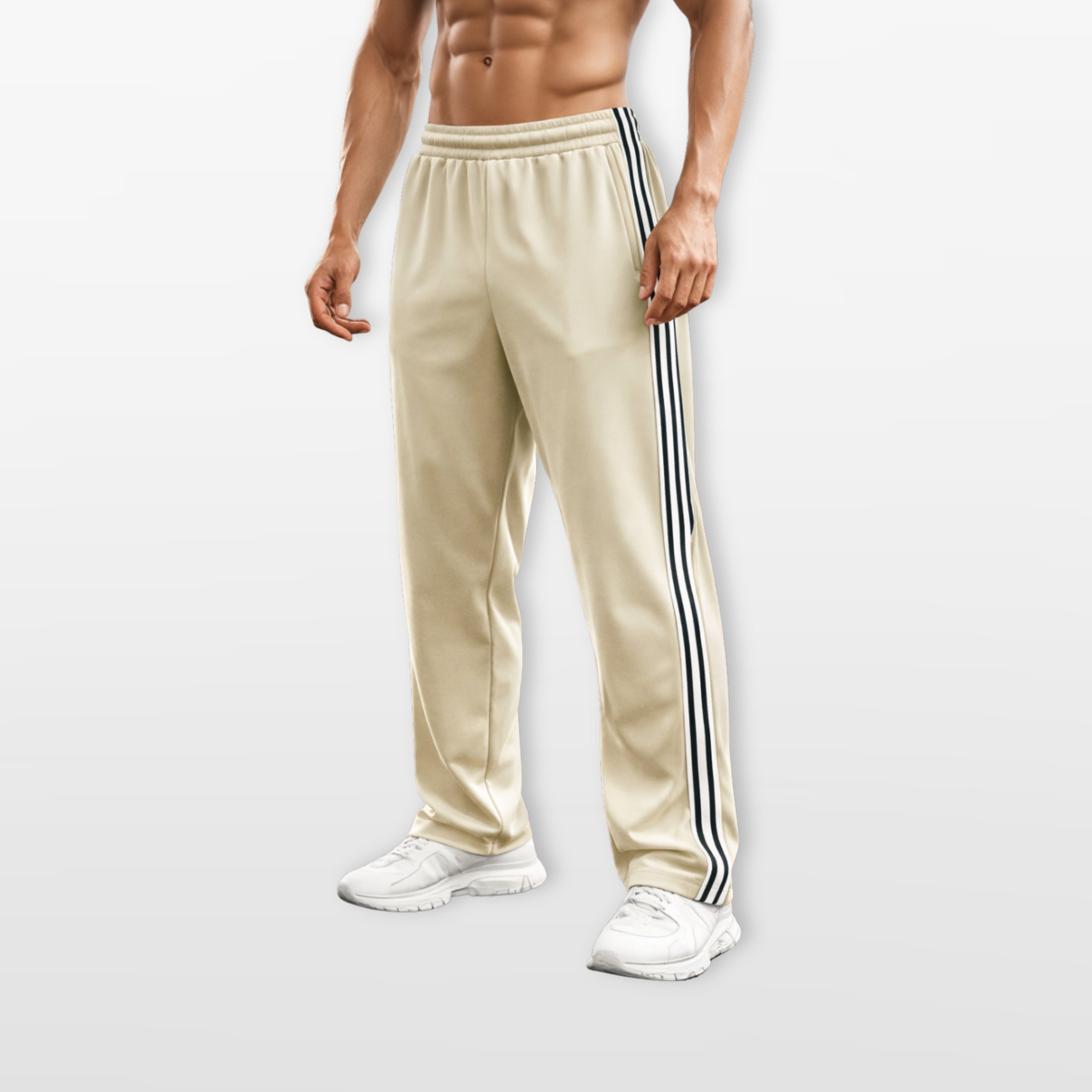 Men’s Track Pants Athletic Stripe Joggers