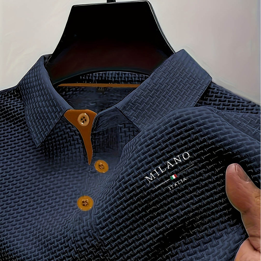 Men's Classic Textured Polo