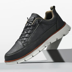 Men Minimalist Casual Leather Sneakers
