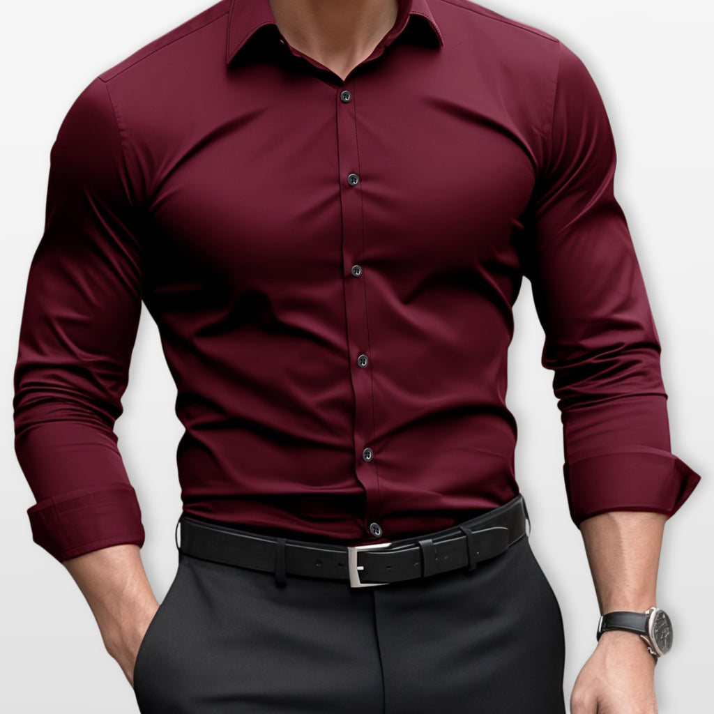 Men’s Slim Fit Shirt Tailored Formal