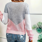 Women’s Open-Knit Crew-Neck Sweater