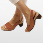 Women’s Heeled Sandals Slingback Comfort Style