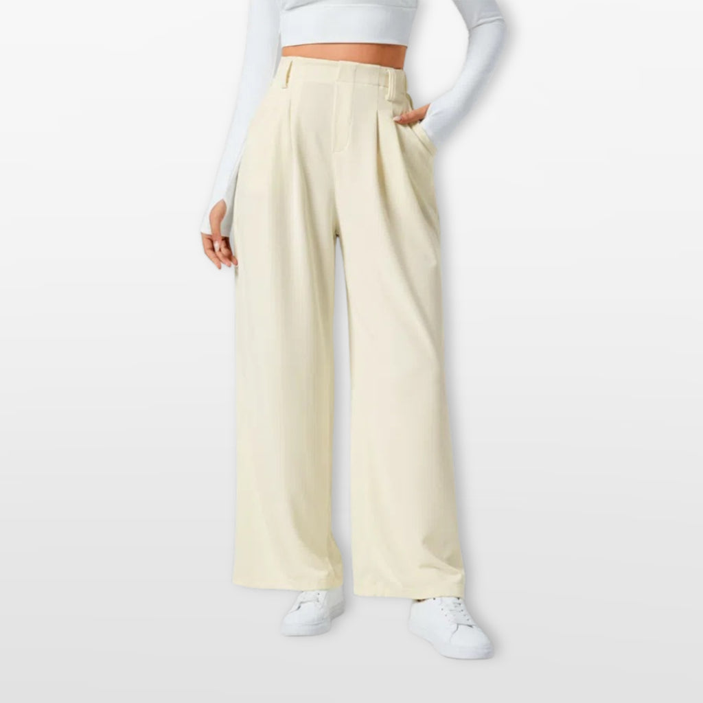 Women’s Wide Leg Pants High Waisted Pleated