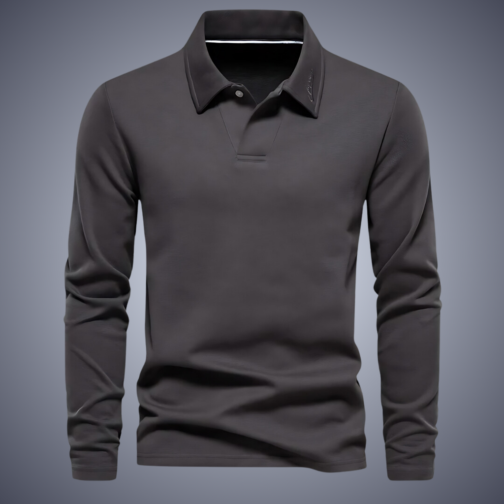 Men’s Long Sleeve Polo Shirt