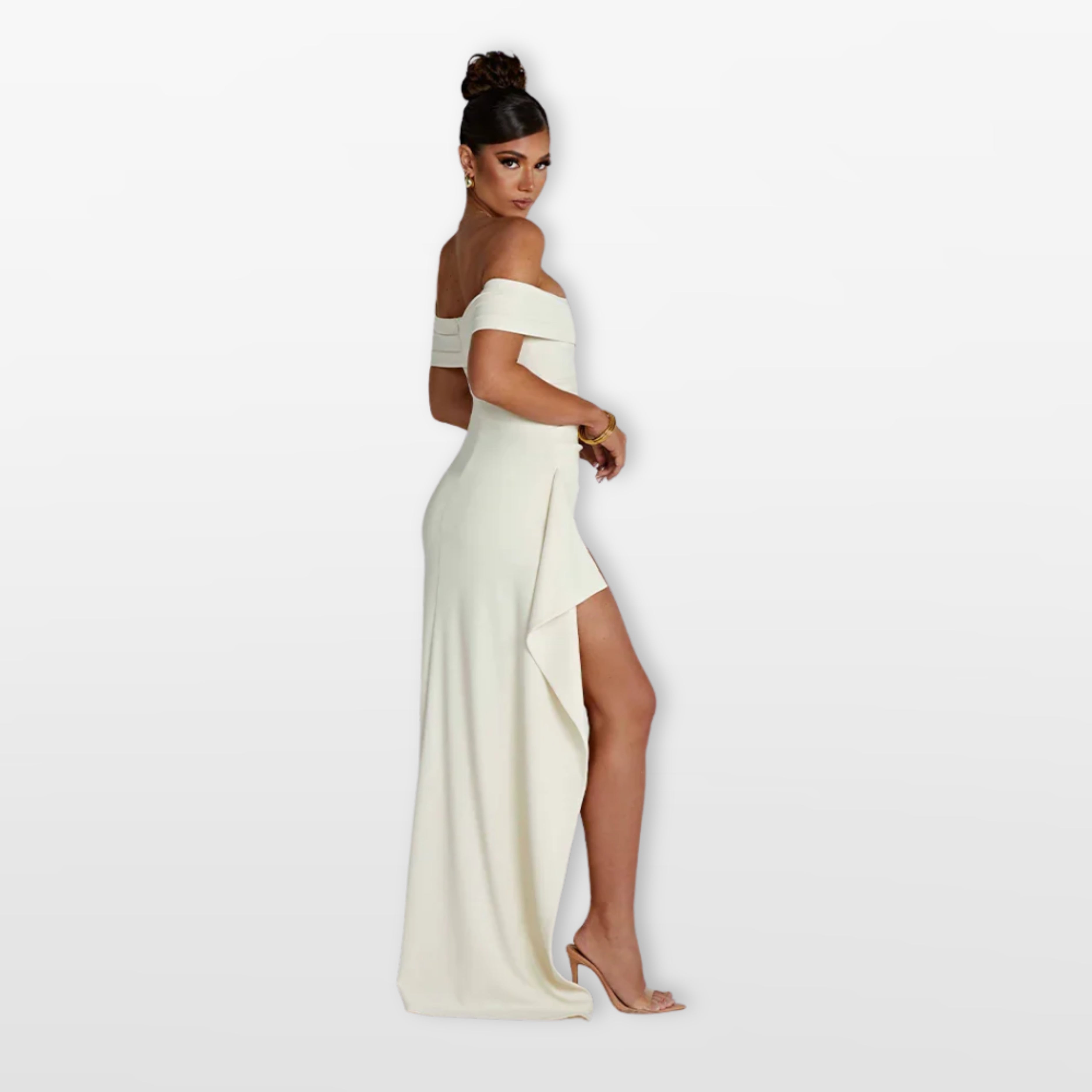 Women’s Off Shoulder Maxi Dress Elegant