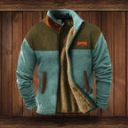 Men’s Patterned Sleeve Short Jacket