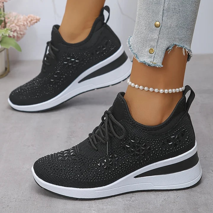 Women’s Embellished Wedge Sneakers