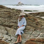 Women’s Relaxed Shirt Midi Dress