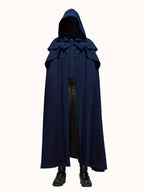 Men’s Halloween Hooded Dark Villain Cape