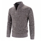 Men’s Textured Quarter-Zip Sweater