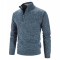 Men’s Textured Quarter-Zip Sweater